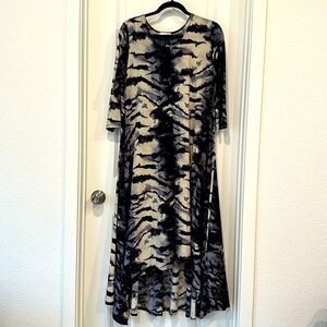 Ladies hi/lo maxi dress
